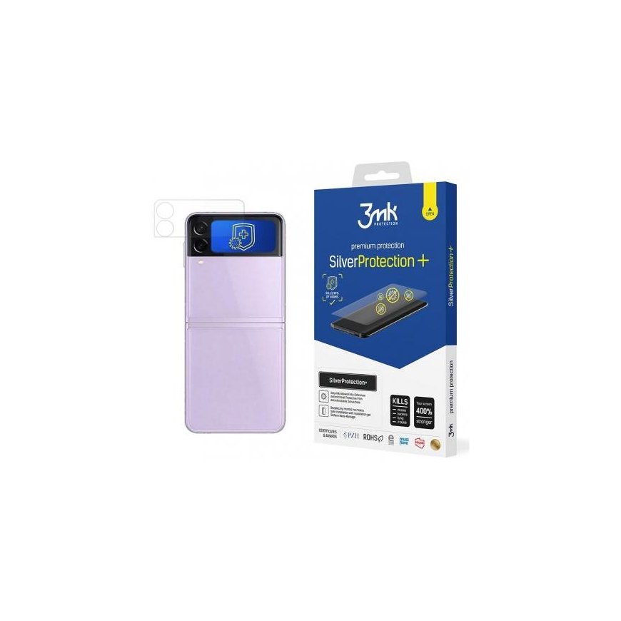 3MK 3MK Sidabrinis Protect+ Sam Z Flip 3 5G Folia Antimikrobowa montowana na mokro – 2