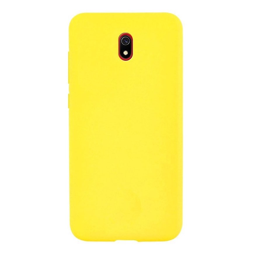 Evelatus Xiaomi Redmi 8a Nano Silicone Case Soft Touch TPU Yellow