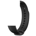 Devia Silikona Siksniņa priekš Xiaomi Mi Band 5 / Mi Band 6 / Melna Devia Silikona Siksniņa priekš Xiaomi Mi Band 5 / Mi Band 6 / Melna