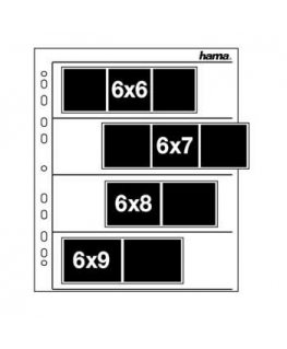Hama Negative sleeves, 60 - 70 mm, Glassine matt photo album 4 sheets 60 x 70 mm