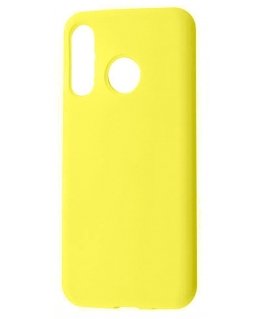 Evelatus Huawei P30 Lite Premium Soft Touch Silicone Case Light Yellow