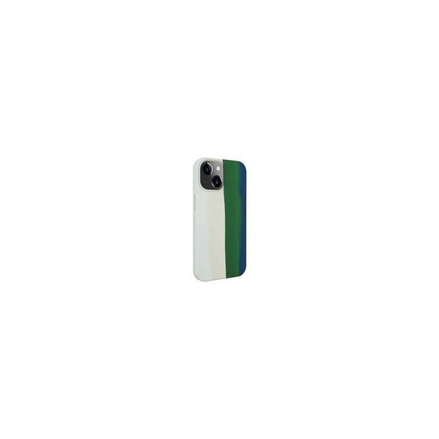 Evelatus Apple iPhone 14 Silicone case Multi-Colored Green