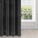 Eurofirany DIVA LINE RIA Soft velvet night curtain, 140X250 cm, loops / rings, color: black Eurofirany DIVA LINE RIA Soft velvet night curtain, 140X250 cm, loops / rings, color: black