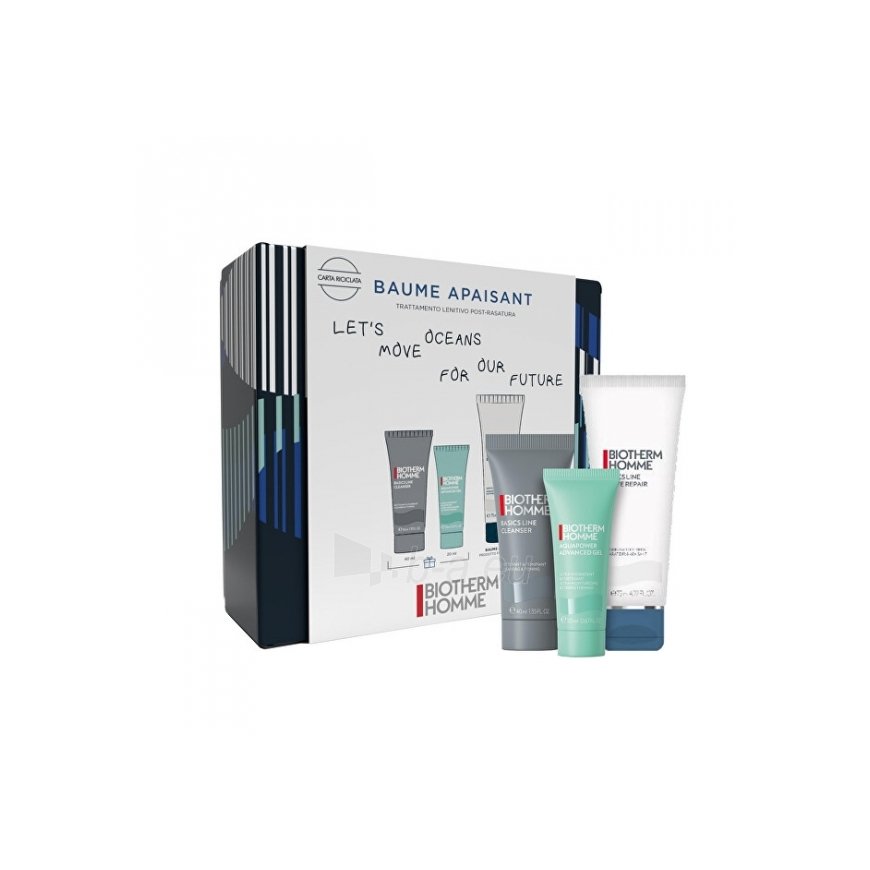 Biotherm BIOTHERM RINKINYS (BASIC LINE CLEANSER 40ML + AQUAPOWER ADVANCED GEL 20ML + BASICS LINE AFTER SHVE EMULSION 75ML)