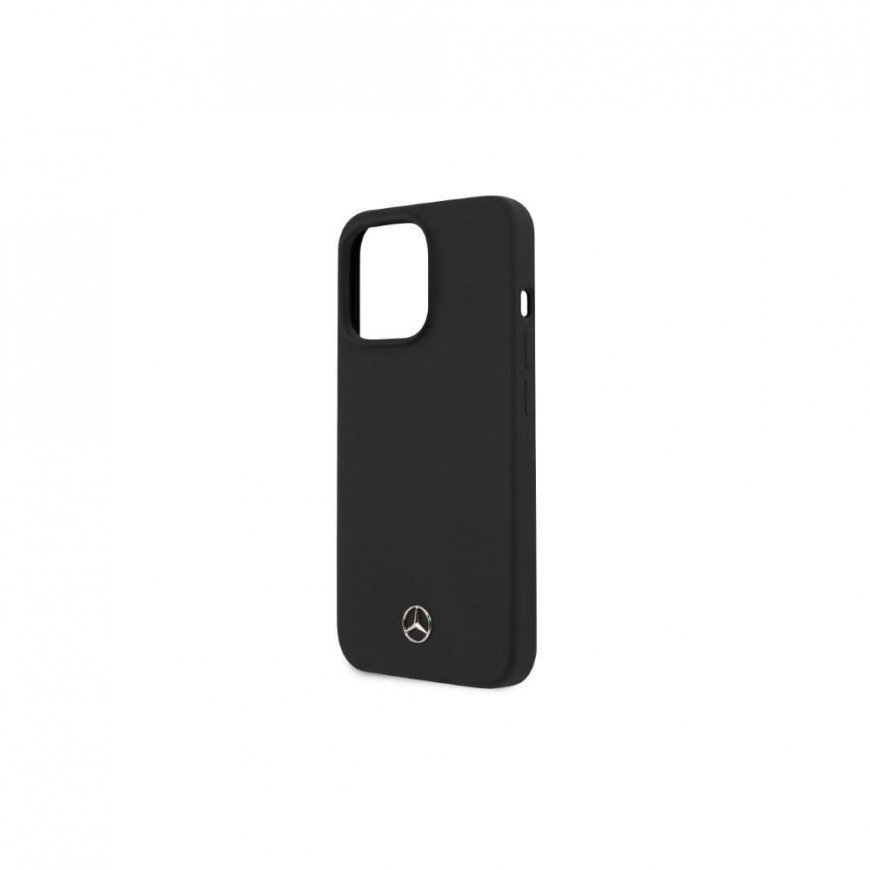 Dėklas Mercedes case for iPhone 13 Pro / 13 6,1" MEHMP13LSILBK juodas hardcase Silicone Magsafe – 3