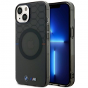 Case BMW BMHMP14SHGPK iPhone 14 6.1" gray/grey Pattern MagSafe