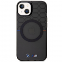 Case BMW BMHMP14SHGPK iPhone 14 6.1" gray/grey Pattern MagSafe