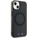 Dėklas BMW BMHMP14SHGPK iPhone 14 6.1" pilka/pilkas Pattern MagSafe