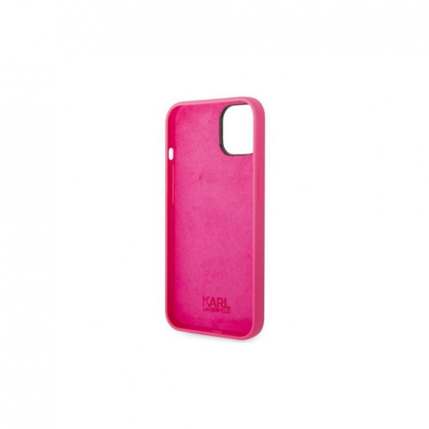 Karl Lagerfeld case iPhone 14 Plus 6.7" KLHCP14MSRSGRCF pink HC Silicone RSG BIC – 2