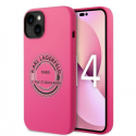 Karl Lagerfeld case iPhone 14 Plus 6.7" KLHCP14MSRSGRCF pink HC Silicone RSG BIC