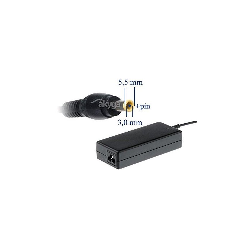 Akyga Laptop Power Supply 90W 3mm 4.7A 19V (AK-ND-27)