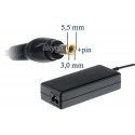 Akyga nešiojamojo kompiuterio maitinimas 90 W, 3 mm, 4,7 A, 19 V (AK-ND-27)