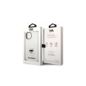 Karl Lagerfeld Case iPhone 14 Plus 6.7" KLHMP14MSNCHBCH White Hard Case Magsafe Silicone NFT Choupette