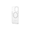 Guess dėklas skirtas iPhone 13 Pro / 13 6,1" GUHMP13LHTRMS sidabrinis kietas dėklas Metal Outline Magsafe Guess dėklas skirtas iPhone 13 Pro / 13 6,1" GUHMP13LHTRMS sidabrinis kietas dėklas Metal Outline Magsafe