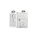 Guess dėklas skirtas iPhone 13 Pro / 13 6,1" GUHMP13LHTRMS sidabrinis kietas dėklas Metal Outline Magsafe Guess dėklas skirtas iPhone 13 Pro / 13 6,1" GUHMP13LHTRMS sidabrinis kietas dėklas Metal Outline Magsafe