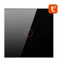 Smart Light Switch WiFi Avatto TS02-EU-B1 1 Way TUYA (black) Smart Light Switch WiFi Avatto TS02-EU-B1 1 Way TUYA (black)