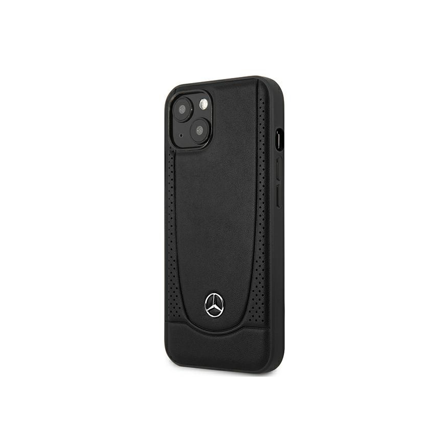 Mercedes MEHCP14MARMBK iPhone 14 Plus 6.7 inch Black / Black Hard Case Leather Urban – 4
