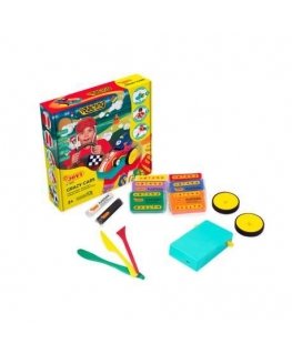 Crazy Racing Cars JOVITECH Set. Pastel colors