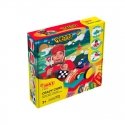 Crazy Racing Cars JOVITECH Set. Pastel colors Crazy Racing Cars JOVITECH Set. Pastel colors