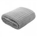 Eurofirany DESIGN 91 CINDY2 Soft and gentle blanket with a printed cube pattern, 200X220 cm, color: ash Eurofirany DESIGN 91 CINDY2 Soft and gentle blanket with a printed cube pattern, 200X220 cm, color: ash