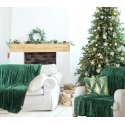 Eurofirany DESIGN 91 CINDY2 Soft and gentle blanket with a printed cube pattern, 200X220 cm, color: ash Eurofirany DESIGN 91 CINDY2 Soft and gentle blanket with a printed cube pattern, 200X220 cm, color: ash