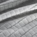 Eurofirany DESIGN 91 CINDY2 Soft and gentle blanket with a printed cube pattern, 200X220 cm, color: ash Eurofirany DESIGN 91 CINDY2 Soft and gentle blanket with a printed cube pattern, 200X220 cm, color: ash