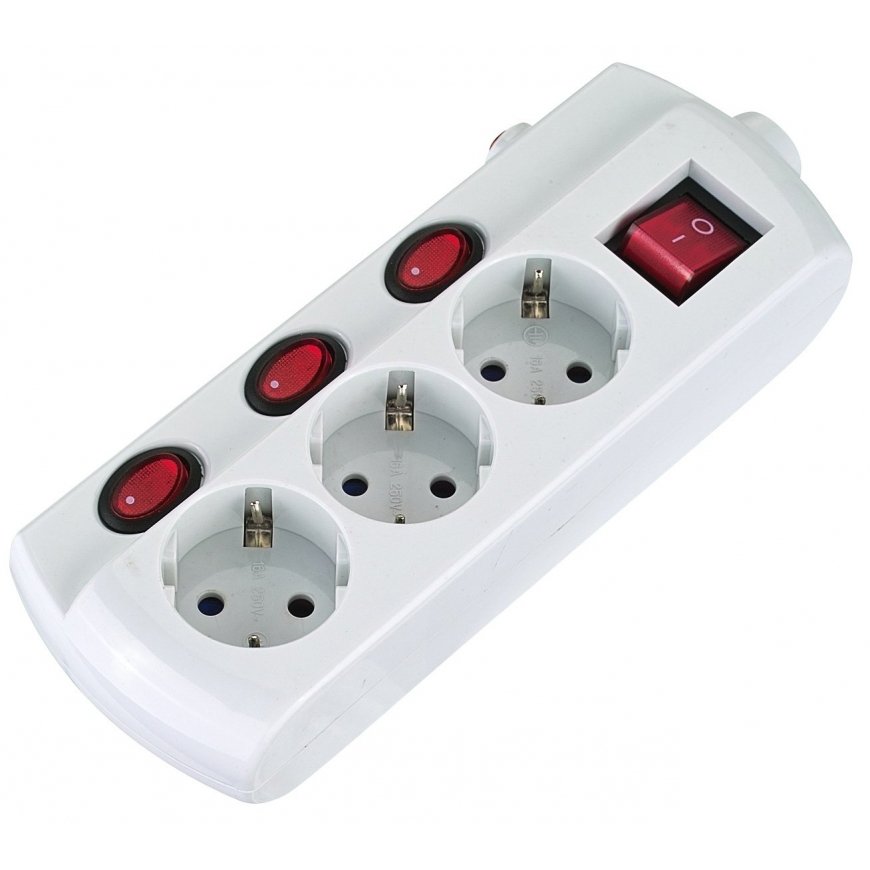 Electraline 62500 Pagarinātājs 3 LIGZDAS 1