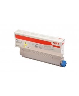 OKI 46443101 тонерный картридж 1 шт Подлинный Желтый