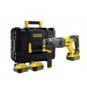 STANLEY HAMMER SDS + 18V V20 2x4Ah DĖKLAS
