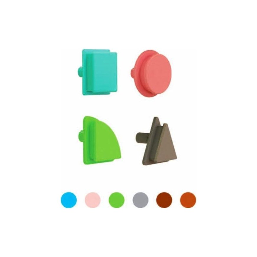 Masterkidz MASTERKIDZ Geometric Board Elements 256 vnt