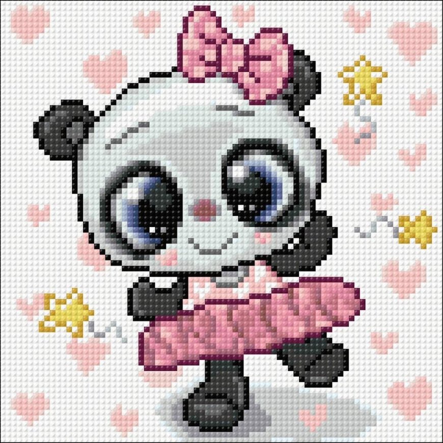 Beldizart Panda Balerina 20*20 cm WD2479 – 2