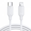 Cable Lightning Type-C 20W 1m Joyroom S-CL020A9 (white) Cable Lightning Type-C 20W 1m Joyroom S-CL020A9 (white)