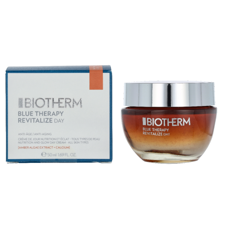 Biotherm Mėlyna Therapy Amber Algae Revitalize Anti-Aging dieninis kremas visiems odos tipams 50 ml dieninis kremas visų tipų od – 3