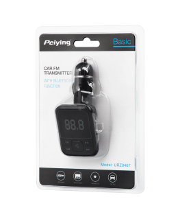 Peiying Car transmitter with bluetooth function and USB socket