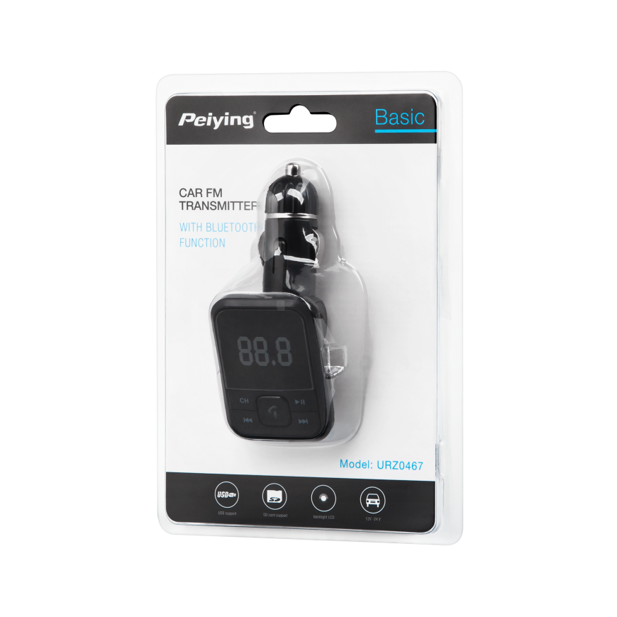 Peiying Car transmitter with bluetooth function