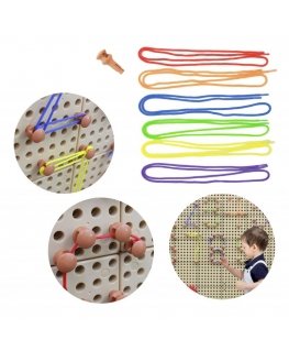 Pegs and Strings Set - Masterkidz Science and Creativity Board 260 items