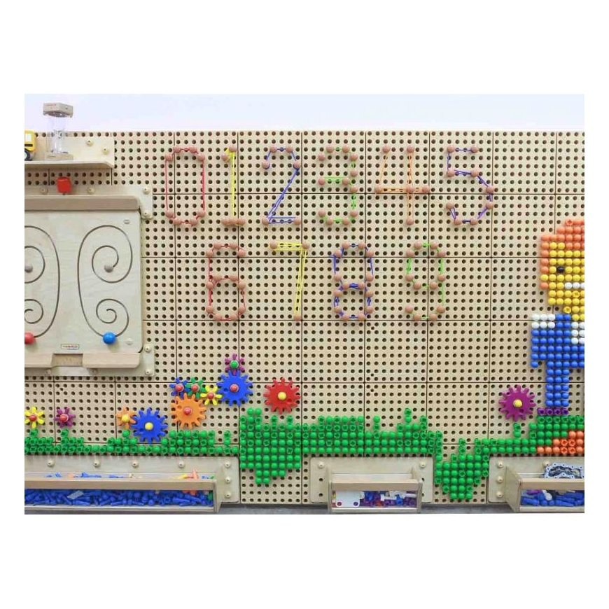 Rinkinys Kaiščiai ir stygos - Masterkidz mokslo ir kūrybos valdyba 260 elementų – 2