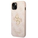 Case Guess Guess GUHCP14S4GMGPI iPhone 14 6.1 Pink/Pink Hardcase 4G Large Metal Logo