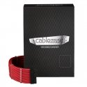CableMod C-Series PRO ModMesh Cable Kit for RMi/RMx/RM (Black Label) - Red CableMod C-Series PRO ModMesh Cable Kit for RMi/RMx/RM (Black Label) - Red