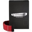 CableMod C-Series PRO ModMesh Cable Kit for RMi/RMx/RM (Black Label) - Red CableMod C-Series PRO ModMesh Cable Kit for RMi/RMx/RM (Black Label) - Red