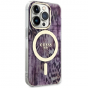 Dėklas Guess GUHMP14XHLEOPWP iPhone 14 Pro Max 6.7" rožinė|pink hardcase Leopard MagSafe Dėklas Guess GUHMP14XHLEOPWP iPhone 14 Pro Max 6.7" rožinė|pink hardcase Leopard MagSafe