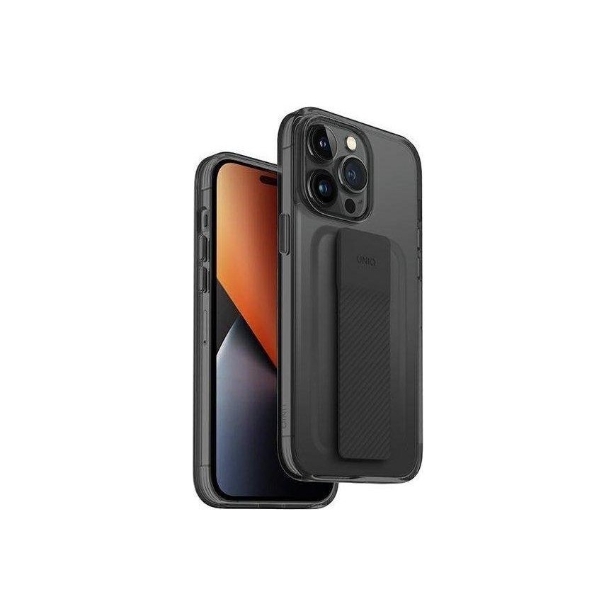 Dėklas Uniq UNIQ etui Heldro Mount do iPhone 14 Pro 6,1" pilka/vapour smoke