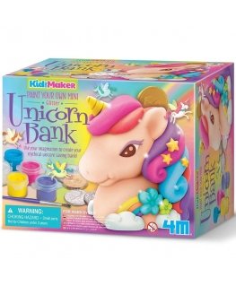 4M Set Piggy bank unicorn