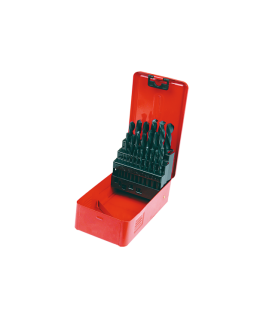 Grąžtas Top Tools HSS metaliniai grąžtai, 1,0-13,0 mm, rinkinyje 25 vnt
