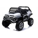 Lean Cars Children's electric car Mercedes Unimog, white Lean Cars Children's electric car Mercedes Unimog, white