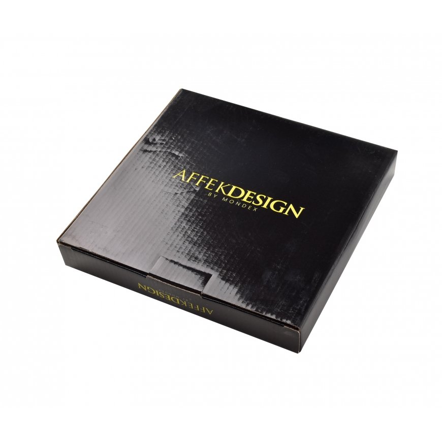 Affek Design Black DIAMOND dessert plate set 2 pcs. 20.5 cm – 2