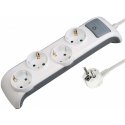 Electraline 62505 Multisocket 4p 2m Electraline 62505 Multisocket 4p 2m