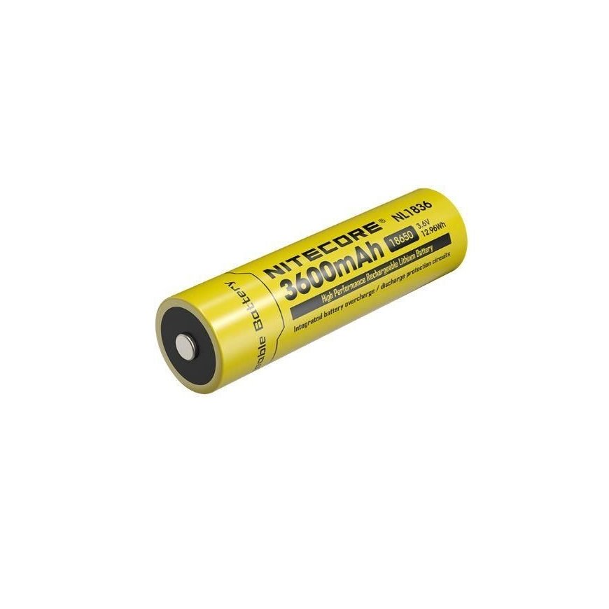 NITECORE BATTERY RECH. LI-ION 3.6V/NL1836(3600MAH)