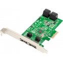 Dawicontrol DC-624E RAID RAID kontrolieris PCI Express x2 2.0