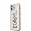 Dėklas Karl Lagerfeld Karl saugykla KLHCP12SKLMLGR iPhone 12 mini 5,4 "sidabrinė/sidabrinis hardcase Mirror Liquid Glitter Karl Dėklas Karl Lagerfeld Karl saugykla KLHCP12SKLMLGR iPhone 12 mini 5,4 "sidabrinė/sidabrinis hardcase Mirror Liquid Glitter Karl